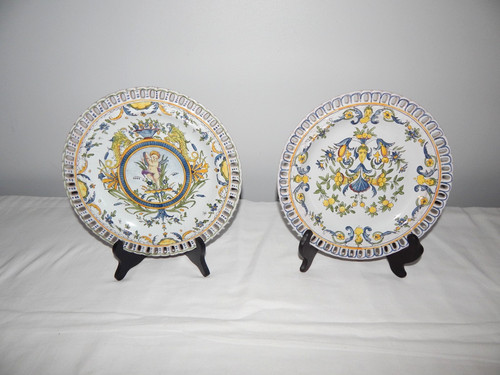 Anciennes assiettes - anciennes,