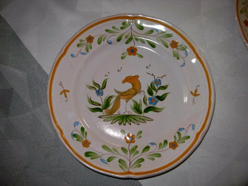 Belle assiette ancienne - ,