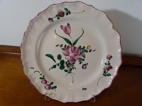 Assiette ancienne siècle - assiette,
