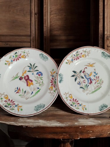 Lot assiettes anciennes - lot,