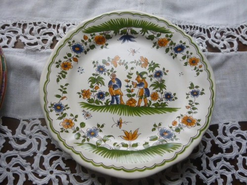 Assiette ancienne moustiers - assiette,