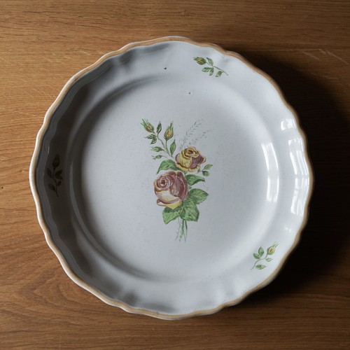 Assiette ancienne faience - assiette, en