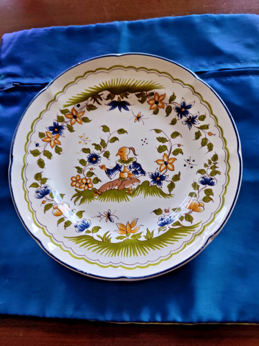 Assiette ancienne moustiers - ancienne,