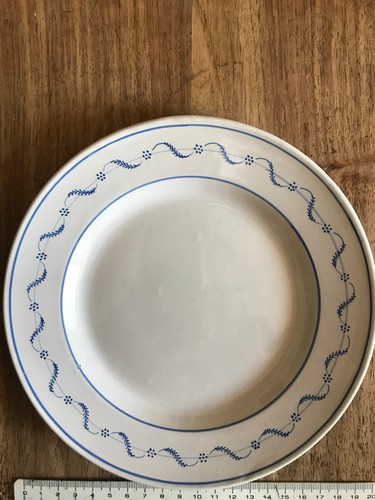 Assiette faïence ancienne - assiette,