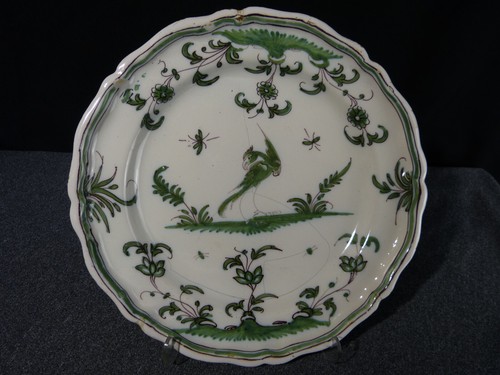 Assiette ancienne siècle - 18,