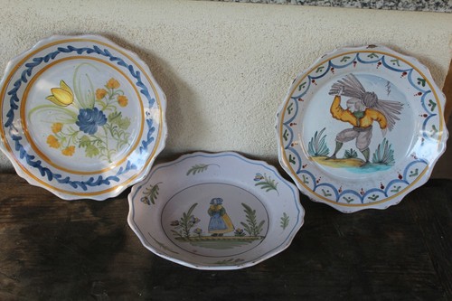 Lot assiettes - lot, de