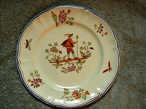 Assiette ancienne signé - ancienne,