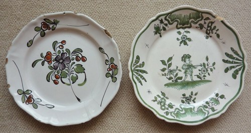 Assiettes anciennes en - assiettes,